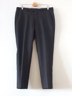 Z ZEGNA waist 34 pinstripe dress pants